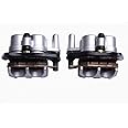 BH-Motor New LEFT & RIGHT FRONT BRAKE CALIPER SET FOR YAMAHA RHINO 660 450 YXR660 YXR450 2004-2009