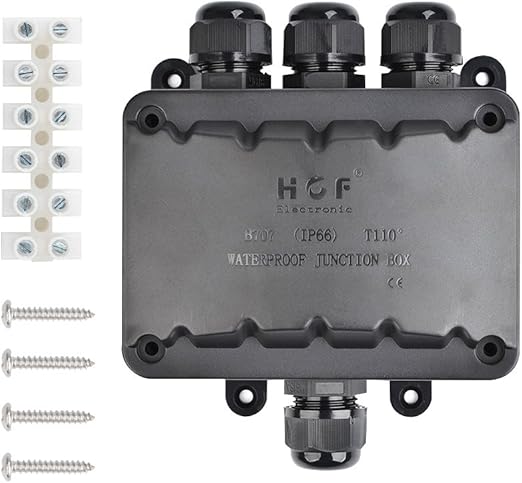 N/A” Caja de Conexiones estanca B707 una en Tres Salidas M16: Amazon.es: Hogar