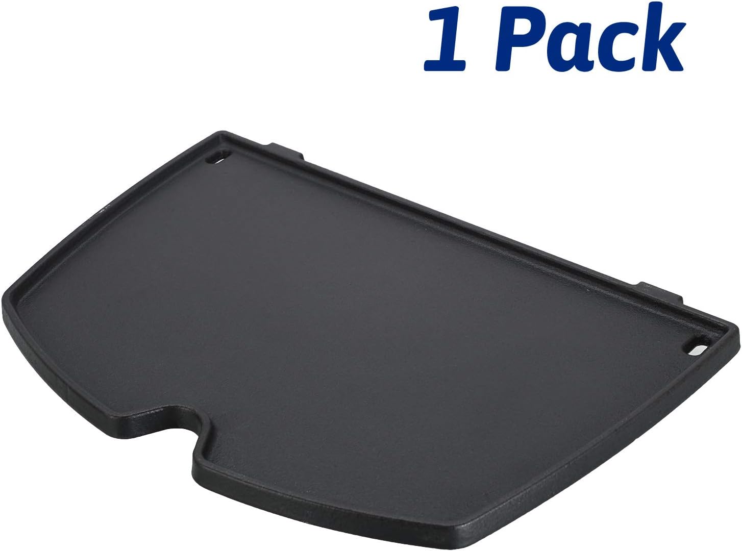 Utheer 6558 Grill Parts Cooking Griddle 12.6 x 8.6 inch for Weber Q100 Q120 Q1000 Q1200 Series Gas Grills, Matte Cast Iron : Garden & Outdoor