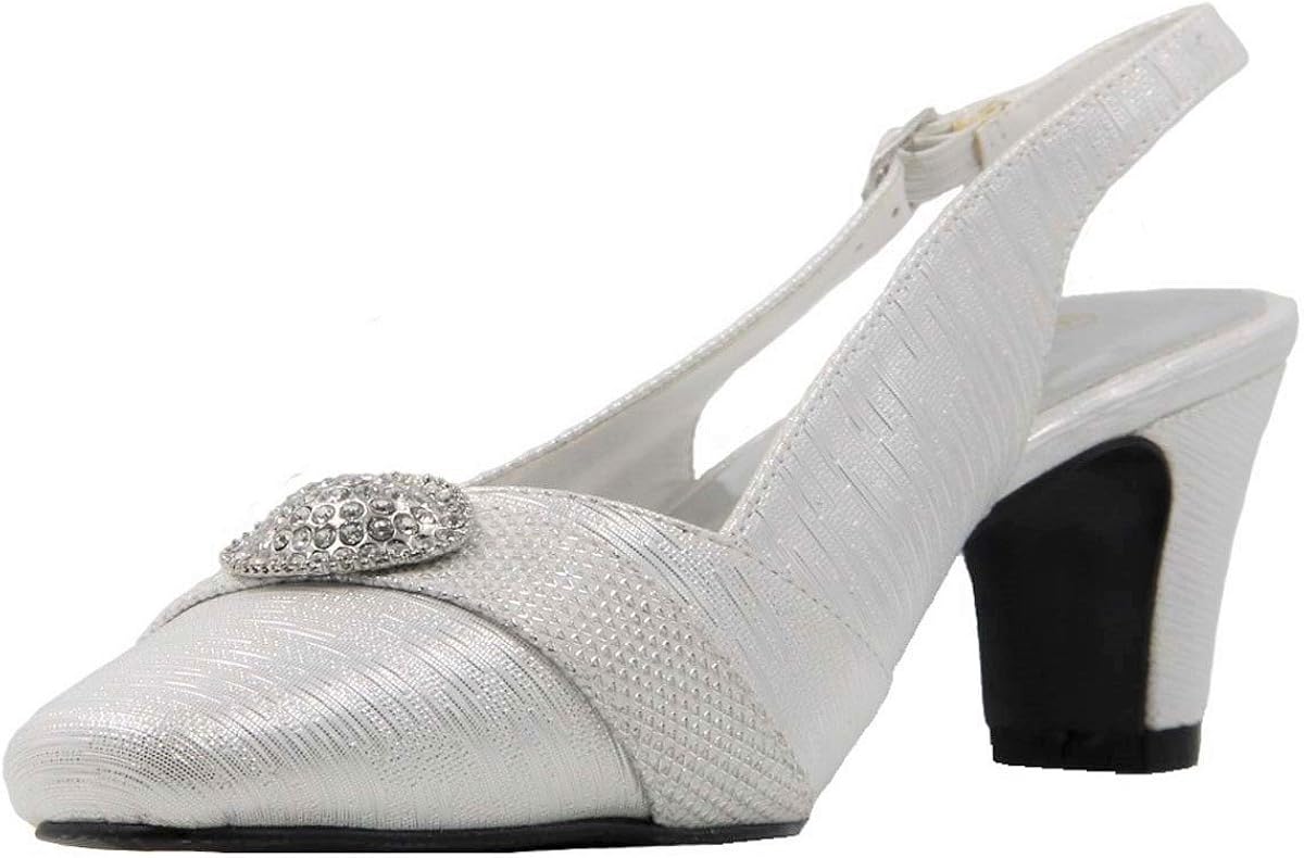 wide width rhinestone shoes