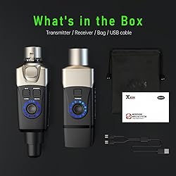Xvive U3 Wireless Microphone System 2.4GHz Wireless