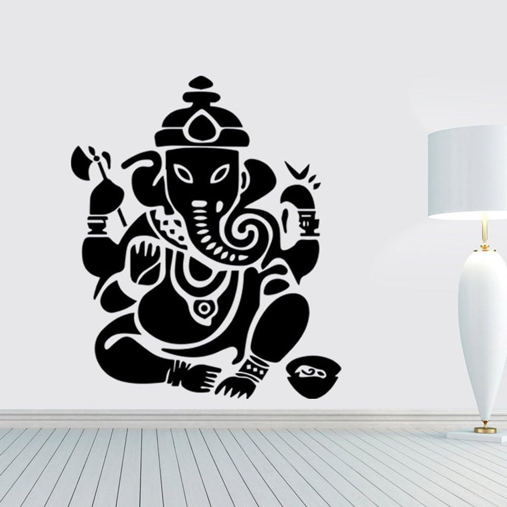 BIBITIME Elephant Stickers Ganesha Wall Decor
