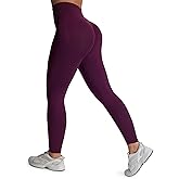 Aoxjox Workout Kinetic Seamles Leggings for Women High Waisted Hidden Scrunch Tummy Control Gym Yoga Pants 23"