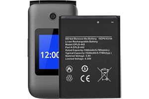 WUHAO for Coolpad Belleza CP3321AT Battery CPLD-442 Replacement Battery 1520mAh 3.8V