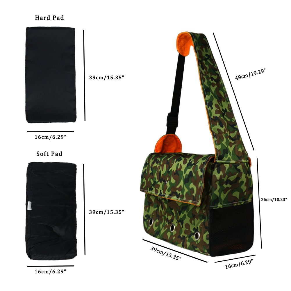 Trasportino Cane, Borsa per Cani, Trasportino per Animali Domestici, Regolabile, Lavabile, Trasportino Morbido per Gatti e Cani di Taglia Piccola, Utilizzabile Anche in Aereo