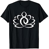 Lotus Flower Top Ornate Mandala Tee Spiritual T-Shirt T-Shirt