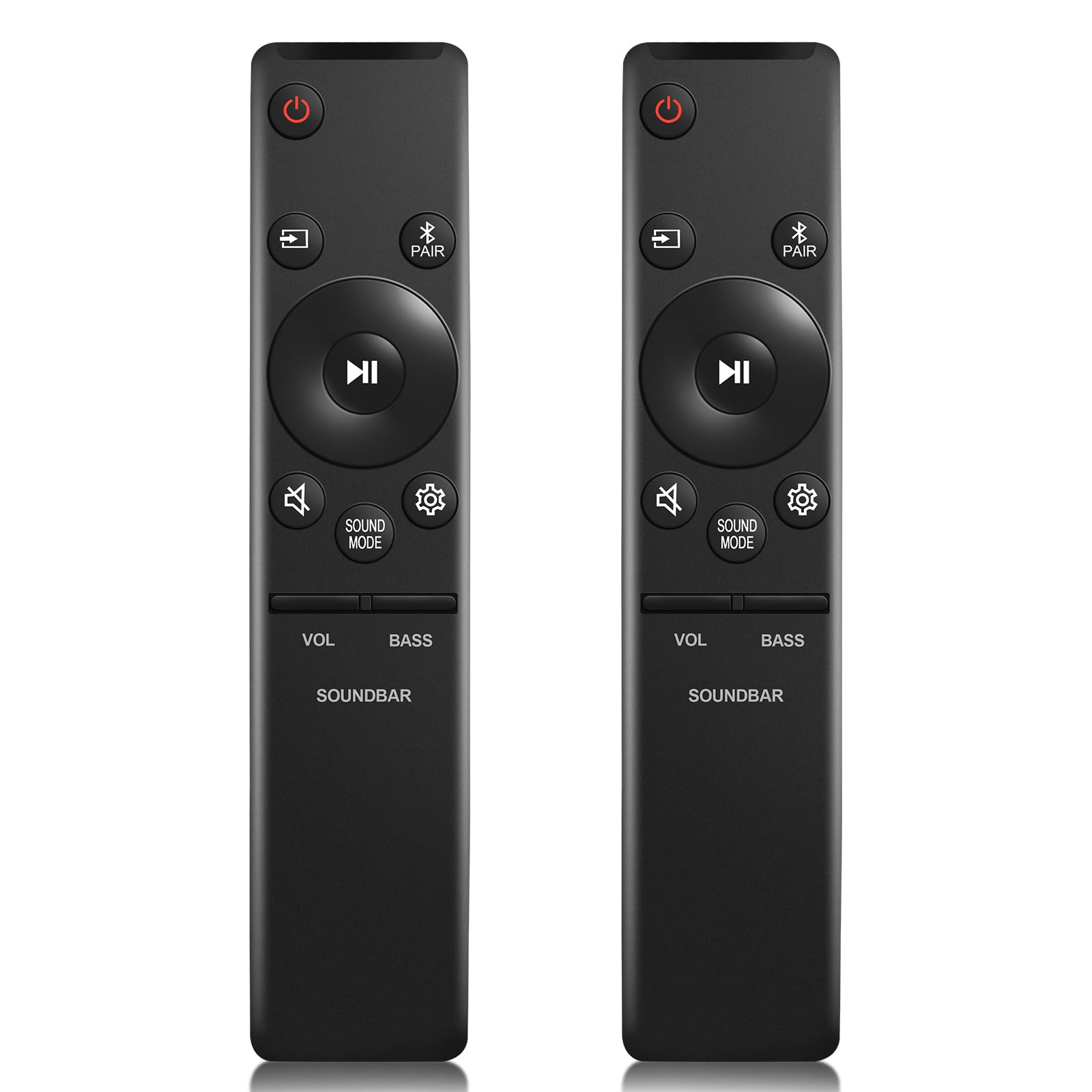 Photo 1 of (2 Pack) Replacement for Samsung Sound Bar Remote Control, for Samsung Soundbar Home Audio Surround System