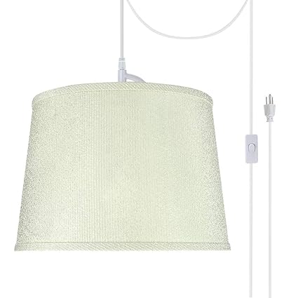 Aspen Creative 72308 21 One Plug In Swag Pendant Light Conversion
