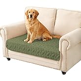 Ameritex Waterproof Pet Bed Cover Anti-Slip Dog Bed Blanket for Sofa and Furniture Waterproof New Pattern Design (Green, 30x53 Inch (Pack of 1))