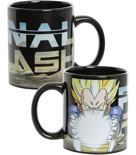 Amazon.com: Stor DBZ Heat Change Ceramic Mug Mug Heat Activated Coffee Mug  - Son Gohan - Son Goku - Trunks - Vegeta : Home & Kitchen