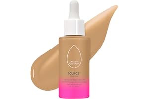 Beautyblender 12-Hour Always on Radiant Skin Tint, Breathable Serum Foundation Stays Put for All Day Long Wear, Infused with Hyaluronic Acid & Niacinamide, Medium 3