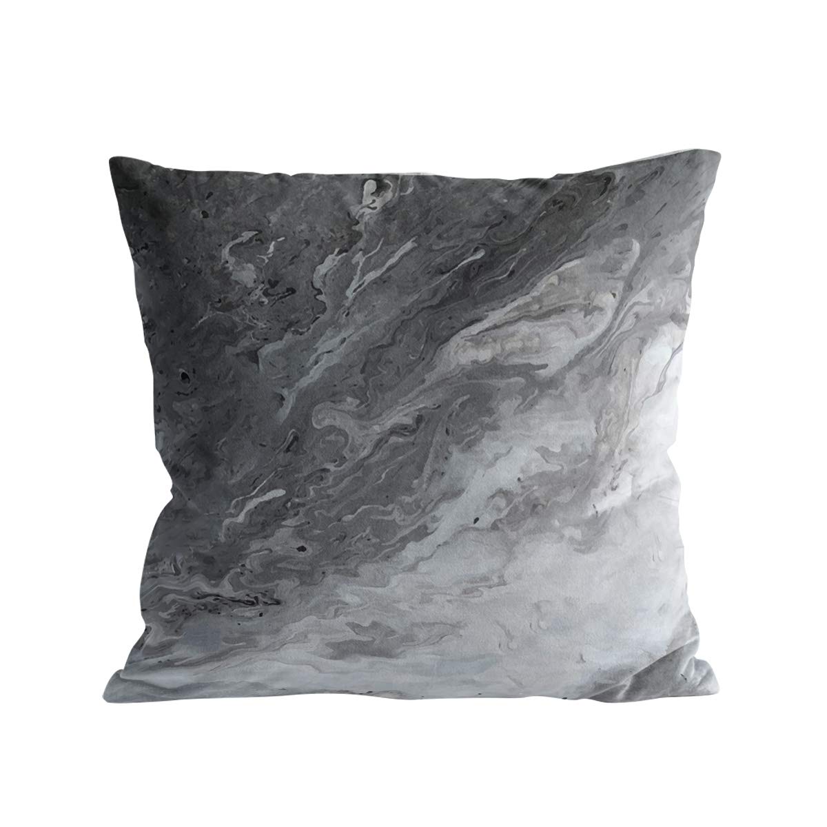 Caffling ベルベット ソフト 装飾 スクエア スロー 枕カバー ユーロシャム クッションカバー 枕カバー ソファ カウチ 椅子 寝室 車 バック シート シャイニー ユニコーン 24 X 24 Inch xglplushbz Slxmbzcdcag 24 X 24 Inch Marble 304lcag9967 B07mgxkpkm