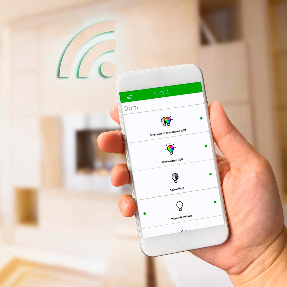 Supla Zamel Modular Latest Generation Wireless Modern Custom Easy to Install Remote Control System Functional Professional Electric RBG Wi-Fi LED Control - Image 5