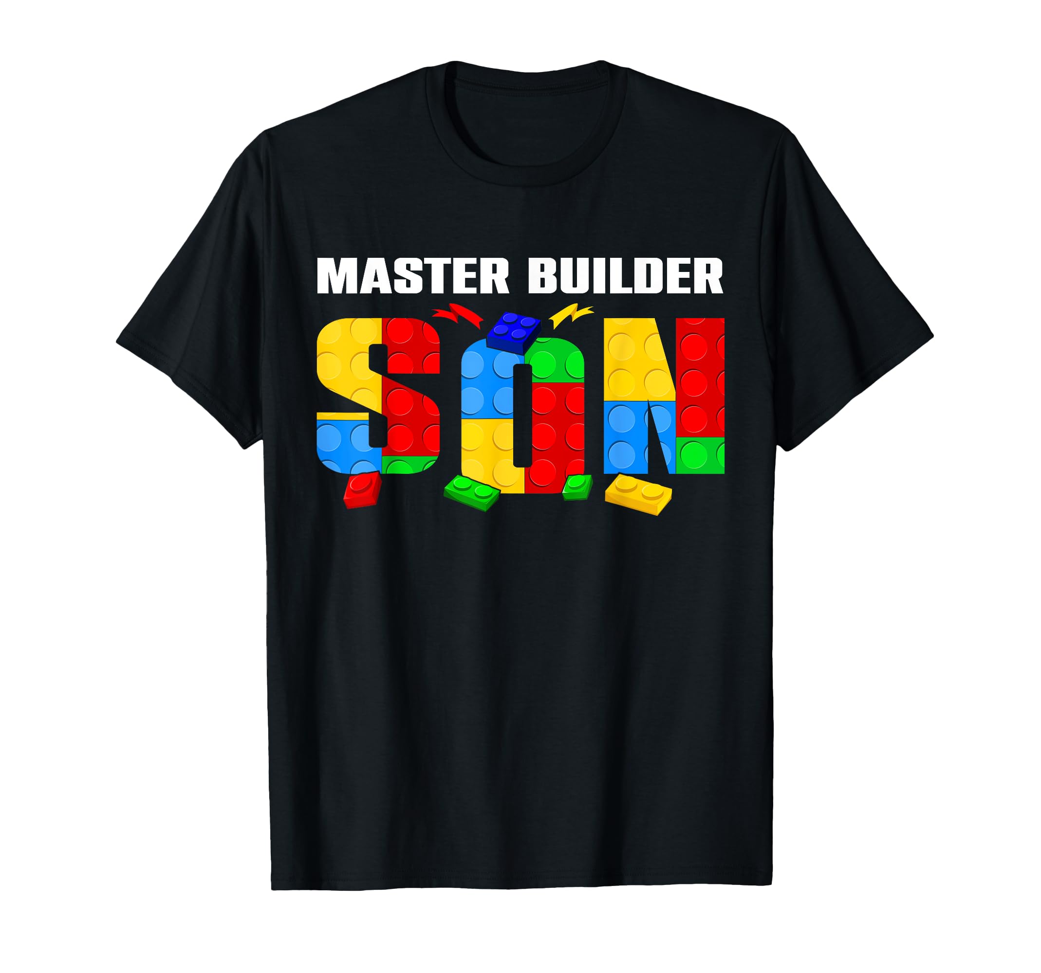 Photo 1 of Master Builder Son Brick Toys Family Matching Block Building T-Shirt