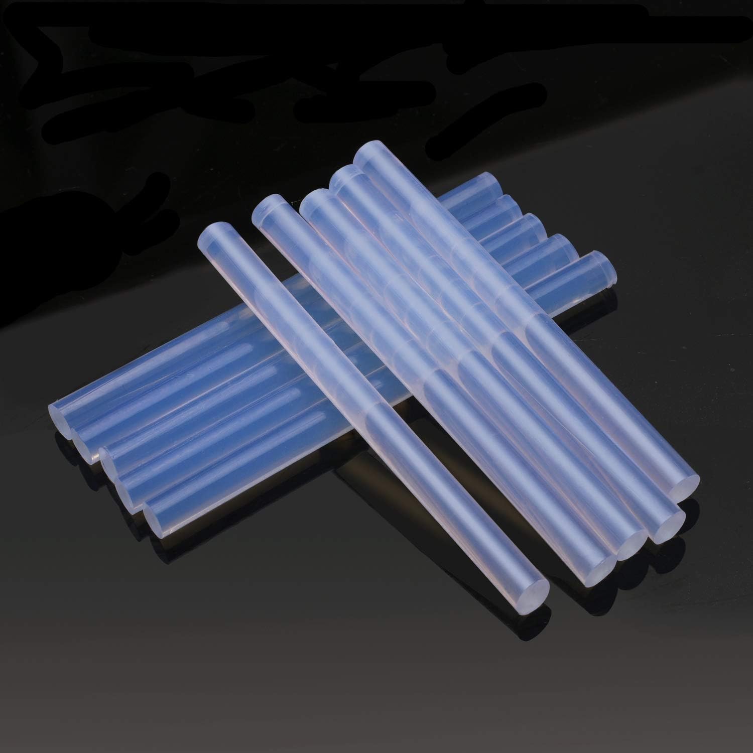 Mini Hot Glue Gun Sticks (Huge Bulk Pack of 80) 4" and 0.27 Diameter - Compatible with Most Glue Guns (80 PCS) (Pack of 80 PCS) -