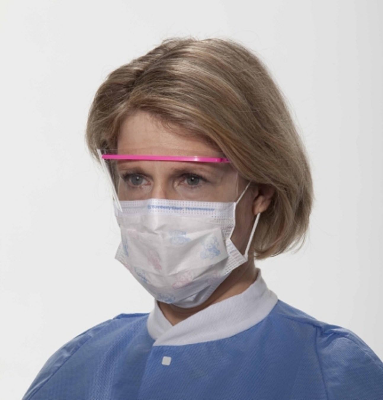 Halyard Procedure Mask Pleated Earloops One Size Fits Most