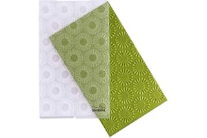BIRABIRA Bira Craft 3" x 5" Embossing Folder, Perfect for Bira 3" Cutting and Embossing Machine. Assorted Designs. (Blooms)