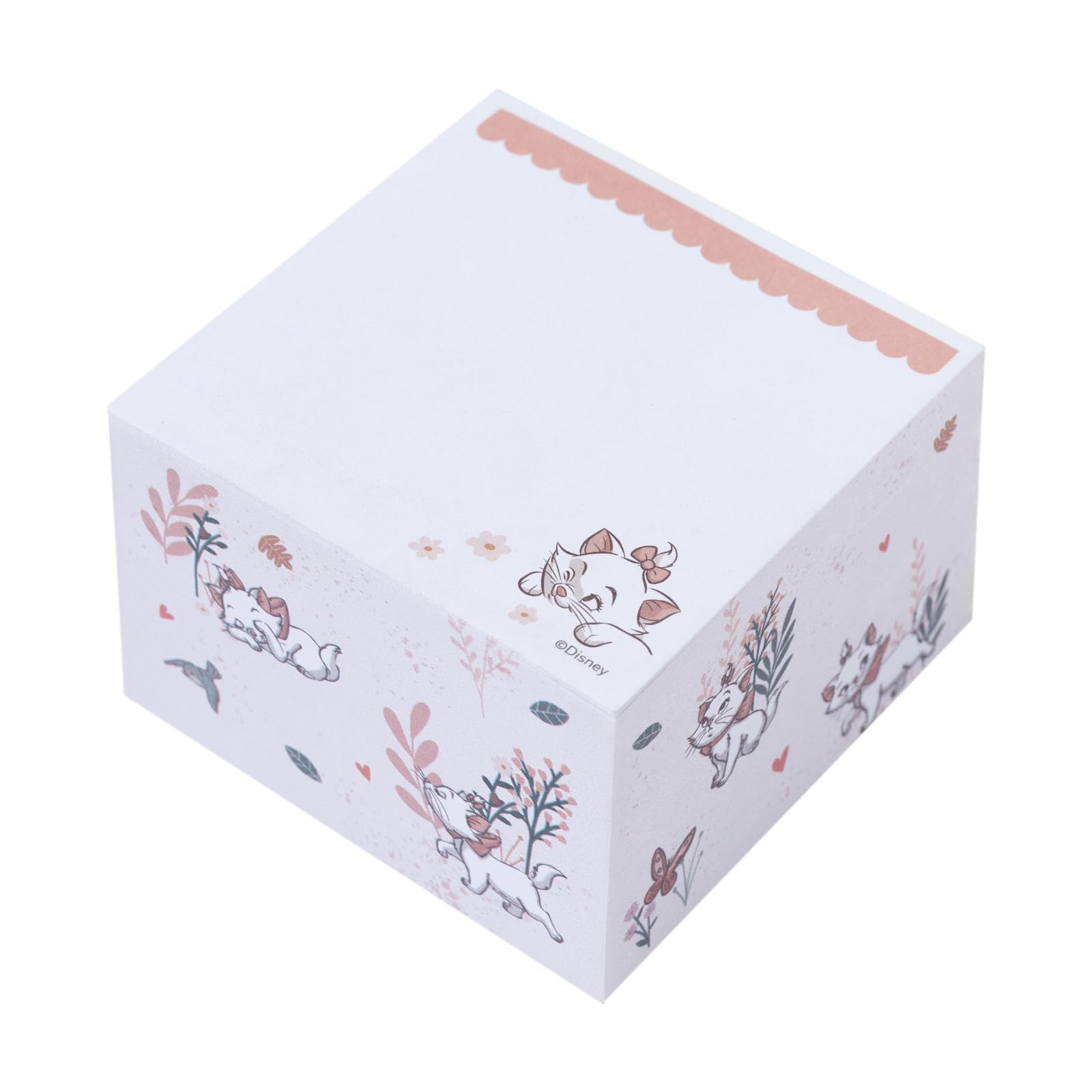 Grupo Erik Memo Block - Disney The Aristocats Gifts For Cat Lovers | 400 Sheets - 3 x 3 inches - 7.5 x 7.5 cm Note Block, Small Notepad, Note Pad | Cat Stationery Gifts Under 10 Pounds