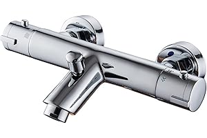 Wall Mounted Thermostatic Shower Gate Bathroom Thermostatic Shower Mixer Bath/Showers Gates Trim Constant Temperature Hot Col
