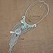 Usstore Women Fashion Pendant Bohemian Gypsy Style Turquoise Tassel Long Chain Necklaces