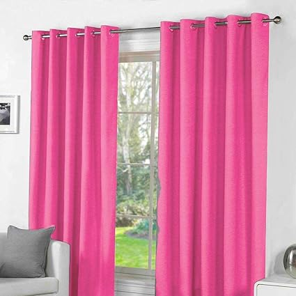 Sleepynights Eyelet Ring Top Hot Pink Fuchsia Magenta Lined