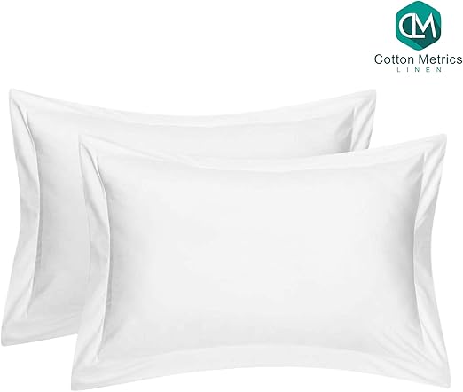 Amazon Com Cotton Metrics Heavy Quality Standard Pillow Shams Set