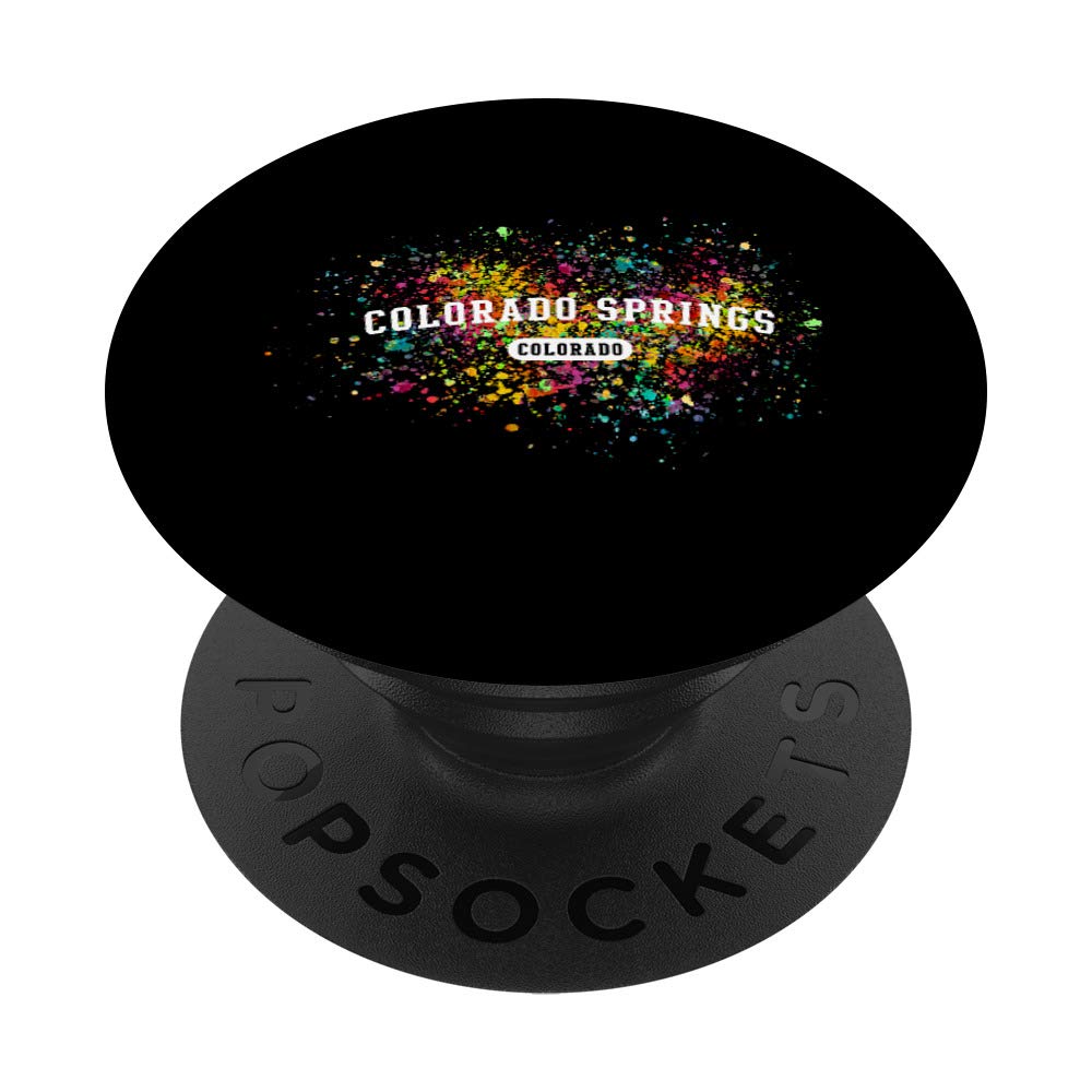 Colorado Springs Unique Colorful Colorado PopSockets PopGrip: Swappable Grip for Phones & Tablets