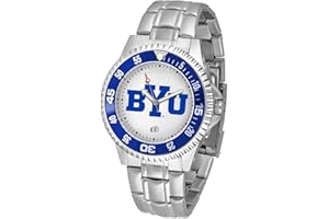 SunTime Men's Competitor 40mm Quartz Watch, 20mm Stainless Steel Strap, Gameday Dial