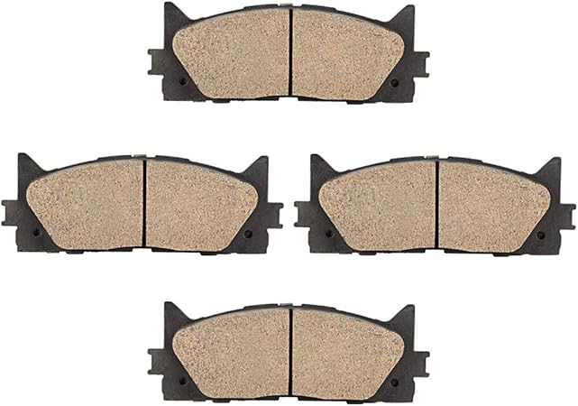 Amazon Aramox ブレーキパッド 2個 車 セラミックスフロントブレーキパッドd1293 フロントブレーキパッド 耐高温 耐久性 耐摩耗 長寿命 取り付けが簡単 トヨタカムリ用 ブレーキパッド 車 バイク
