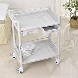 Rolling Utility Cart,Qiwey Medical Utility Cart