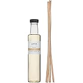 LAFCO New York Reed Diffuser Refill, Chamomile Lavender - 8.4 oz - Up to 4-Month Fragrance Life - Includes Natural Wood Reeds - Free of Dyes & Propellants - Made in The USA