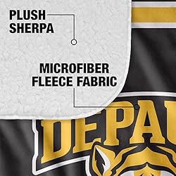 LOGOVISION DePauw University Blanket, 60x80 Primary