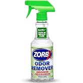 ZORBX Unscented Odor Remover Spray 16 Oz, Hospital-Grade Formula | Permanent Odor Remover for Pet &amp; Human Urine, Smoke &amp; Strong Odors, Carpet, Upholstery, Mattress, Bathroom, Car &amp; More