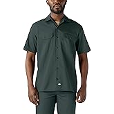 Dickies Mens Relaxed Fit Short Sleeve Work Shirt