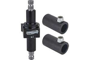 Speedway Motors Blue Small Body 2:1 Steering Quickener and Couplers Kit - Gain Precise Steering Ability - Lightweight Design 