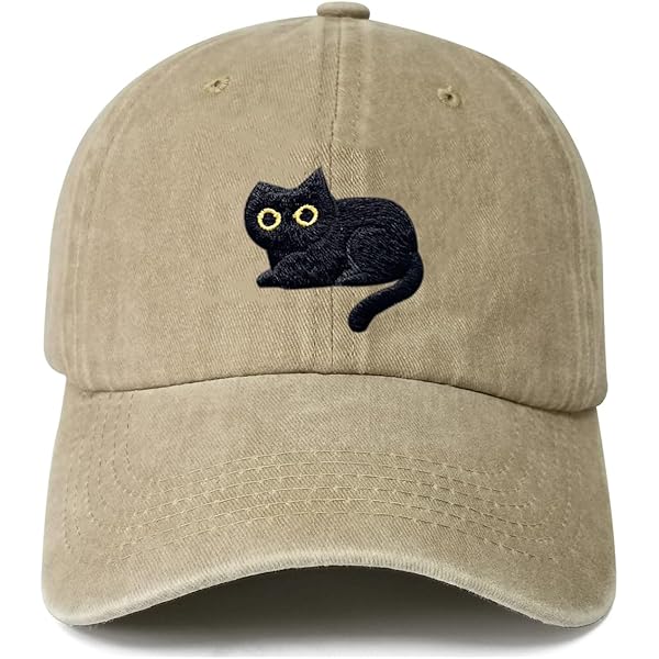 帽子 RATS EMBROIDERY CAP Rat Embroidered Cap: Rats Hat, Vintage Style Washed Cotton Caps - Etsy