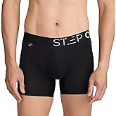 STEP ONE Mens Underwear Trunks, 1 Pair, Anti-Chafing Men's Trunks Underwear, Comfortable Moisture WIcking Boxers for Men