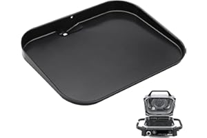 KEESHA OG701 Griddle Plate Insert for Ninja Woodfire Outdoor Grills OG700 Series, Premiun Non-Stick Griddle Pan for Ninja XSKGRDPLT Woodfire OG701 Grill Accessories