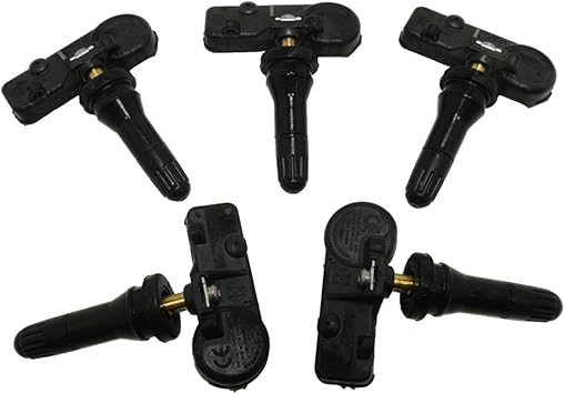 Amazon Com Set Of Five 5 Jeep Chrysler Dodge Ram Tire Pressure Sensors Tpms 56029398ab Automotive