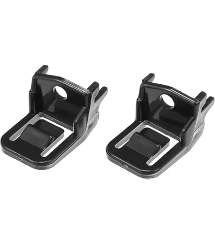 Amazon.com: X AUTOHAUX 2 Pair Black Front Right Left Side