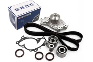 WQ W&Q AUTO PARTS Timing Belt & Water Pump Kit for Toyota Camry (94-01), Avalon (95-04), Lexus RX300 (99-03), Sienna (98-03), Solara (99-03)