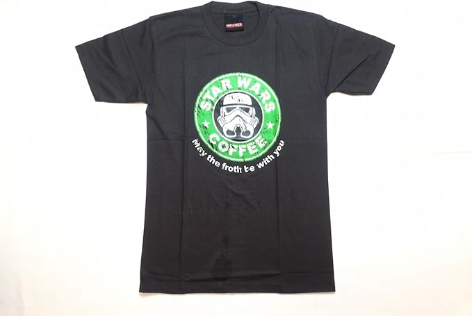 Amazon ストームルーパー Star Wars スタバ Tシャツ 半袖 白 黒 青 グレー チャコール ベージュ ボルドー 水色 紺 M チャコールグレー 並行輸入品 Tシャツ カットソー 通販