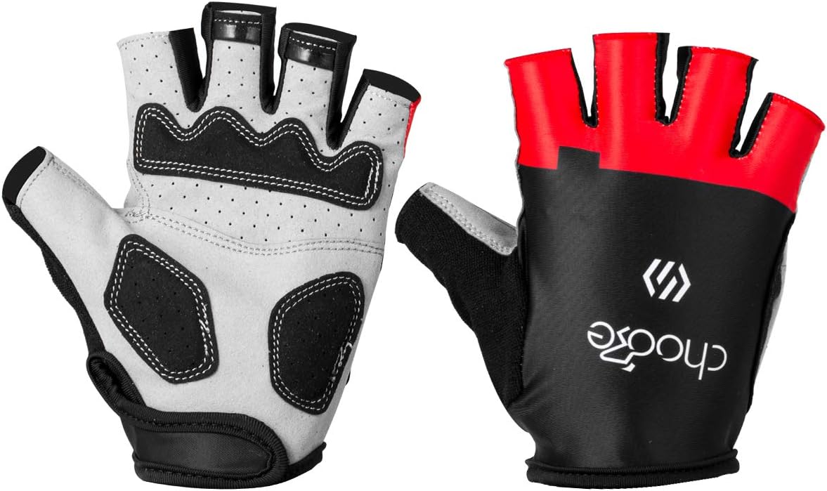 Guanti Ciclismo Uomo KONVINIT Mezzo Dito - Traspiranti, Antiscivolo, Per MTB E Strada - Foto 4