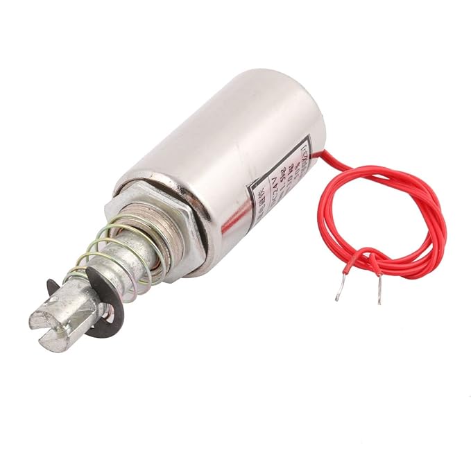 sourcing map DC 24V Zug-Typ Solenoid Hubmagnet DC Elektromagnet 10mm 3kg elektrisch Magnet de