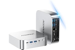 ACEMAGIC Mini Pc 11 Pro, AMD Ryzen 4300U Processor up to 3.7 GHz Mini Computers, 16GB DDR4 256GB SSD, 4K Triple Display WiFi5 BT4.2 VESA Micro Small Pc for Business and Home, Mini Desktop