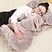 Baby Children Long Nose Elephant Doll Pillow Soft Plush Stuff Toys Lumbar Pillow ( Grey)) by If Love