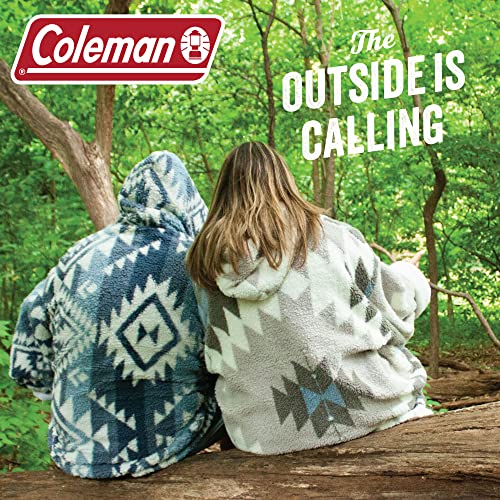Cathay Home Coleman Oversized Wearable Sherpa and MicroMink Blanket