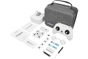 BETAFPV Cetus FPV RTF Drone Kit for Brushed Racing Drone, with LiteRadio 2 SE Transmitter VR02 FPV Goggles, Fly FPV Drone Kit for Beginners to Fly Faster Further