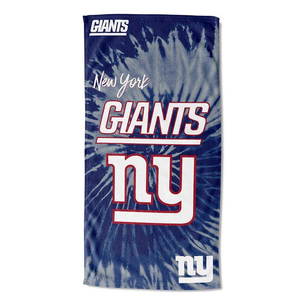 Northwest NFL New York Giants Unisex-Adult Beach Towel, 30" x 60", Psychedelic (Pack of 6) Image