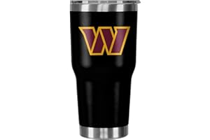 FOCO Washington Commanders NFL Team Logo 30 oz Tumbler - Black